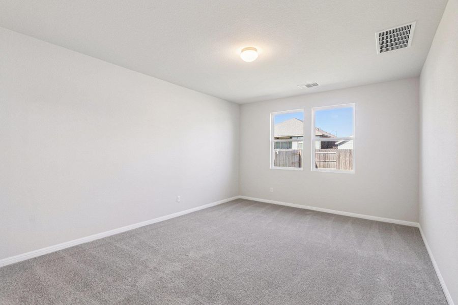 Spacious, unfurnished interior of a new home in Berry Creek Highlands, Georgetown (Image 20). Spacious, unfurnished interior of a new home in Berry Creek Highlands, Georgetown (Image 20).