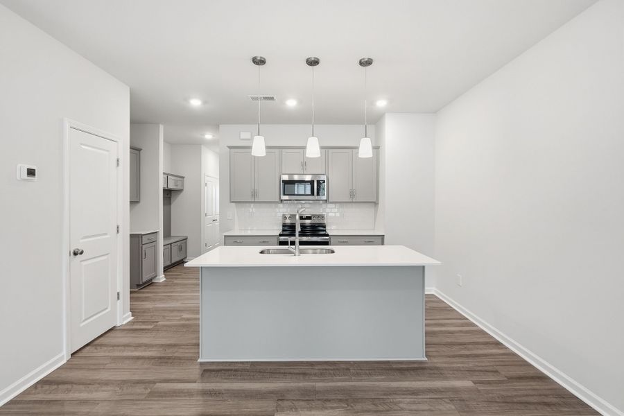 Furnished interior view inside a new home in Lakeview Village, Charlotte (Image 6).