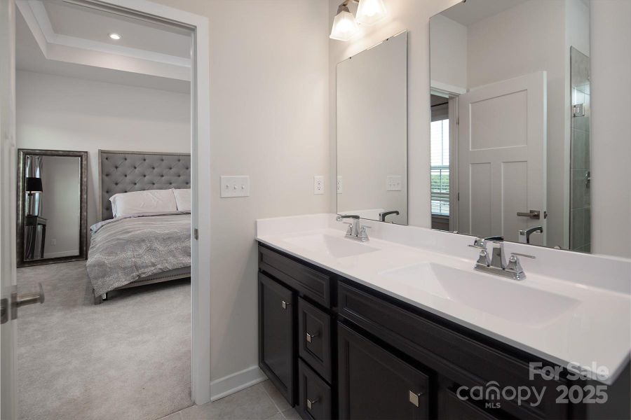 Furnished interior view inside a new home in , Huntersville (Image 12).