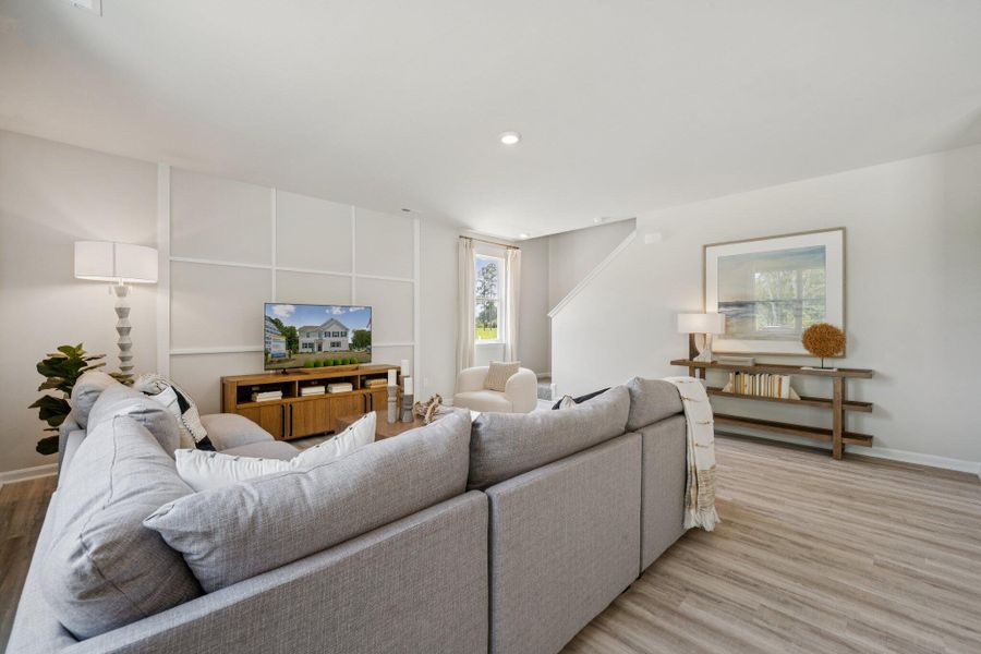 Furnished interior view inside a new home in Pine Hills at Cane Bay, Moncks Corner (Image 33).