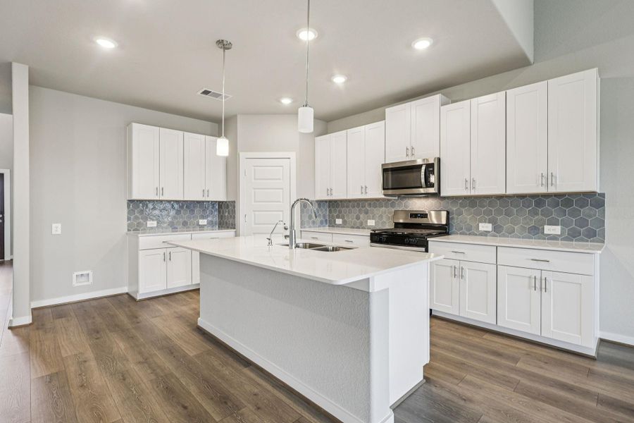 Photo is not of the actual home, but is an inspirational photo of builder’s model home and may depict options, furnishings, and/or decorator features that are not included
