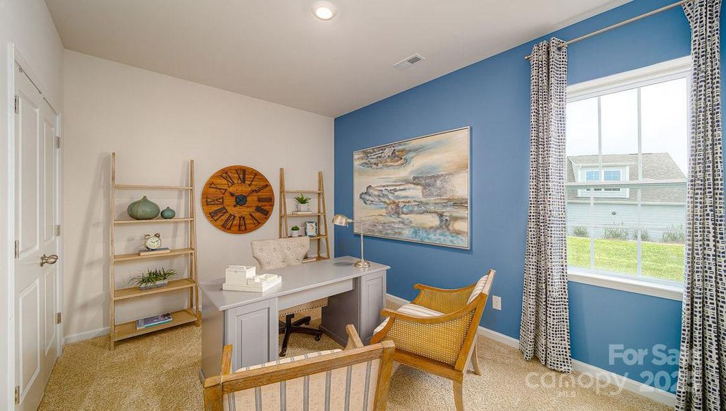 Furnished interior view inside a new home in Nolen Farm, Gastonia (Image 25).