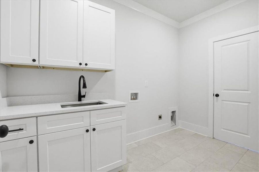 Furnished interior view inside a new home in , Hoschton (Image 14).