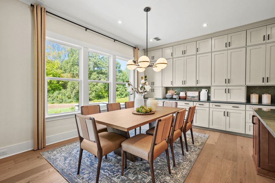 Representative furnished interior of a home built from the Hampton by John Wieland in McCoy Farm, Wesley Chapel (Image 37).