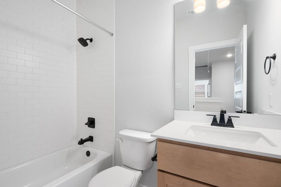 Furnished interior view inside a new home in Union Collection at Park Central, Georgetown (Image 20).