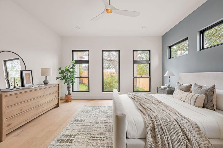 Furnished interior view inside a new home in , Austin (Image 16).