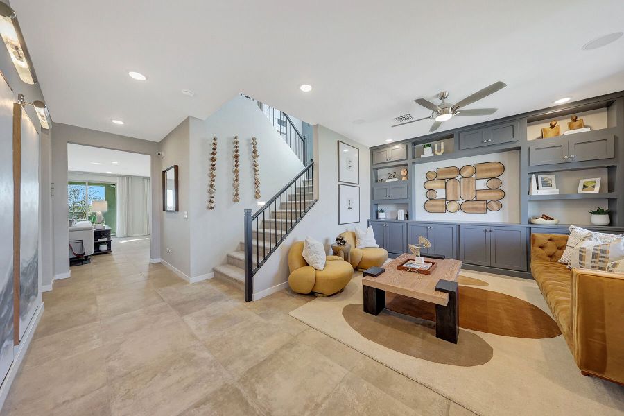 Representative furnished interior of a home built from the Lagoon by Mattamy Homes in Tierra Vistoso, Surprise (Image 18).