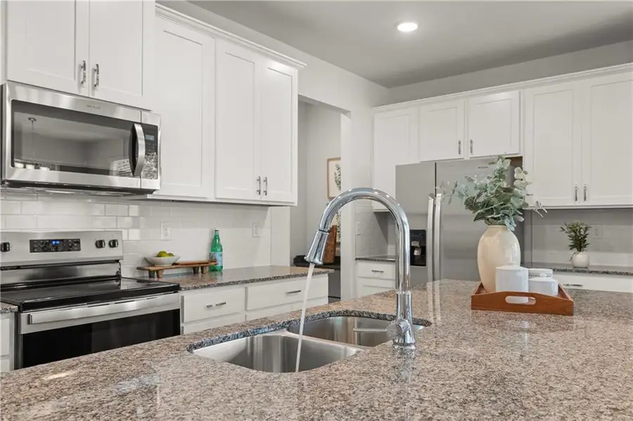 Close-up of interior finishes inside a home in The Retreat at Walden Park, Jonesboro (Image 19).