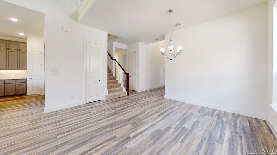 Spacious, unfurnished interior of a new home in Alsatian Oaks: 60ft. lots, Castroville (Image 14).