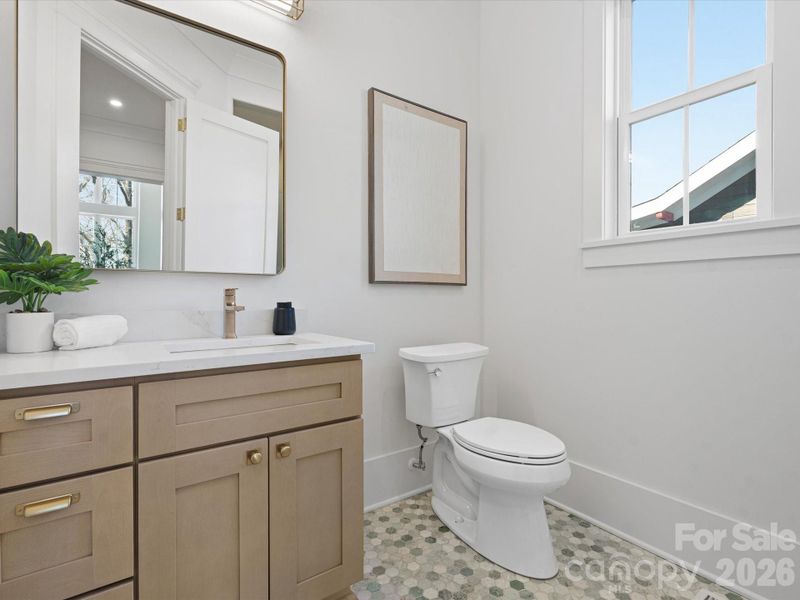 Furnished interior view inside a new home in , Charlotte (Image 38).