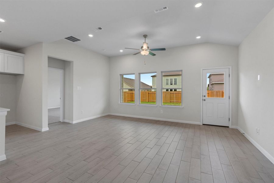 Spacious, unfurnished interior of a new home in Butler Farms, Liberty Hill (Image 21). Spacious, unfurnished interior of a new home in Butler Farms, Liberty Hill (Image 21).