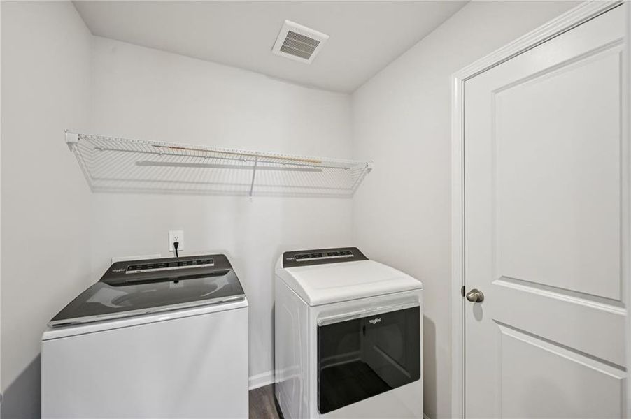 Close-up of interior finishes inside a home in Creekside at Oxford Park, Fairburn (Image 19).