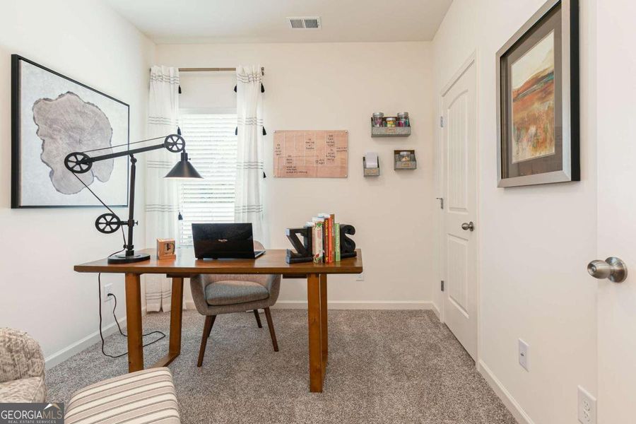Furnished interior view inside a new home in Maddox Station, Eatonton (Image 25).