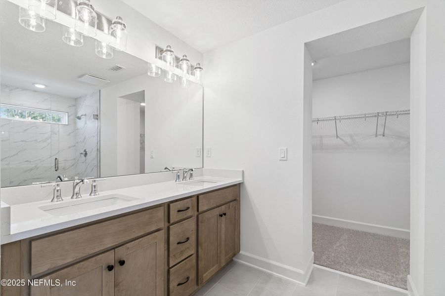 Furnished interior view inside a new home in Evergreen Island at Silverleaf - Classic, St. Augustine (Image 10).