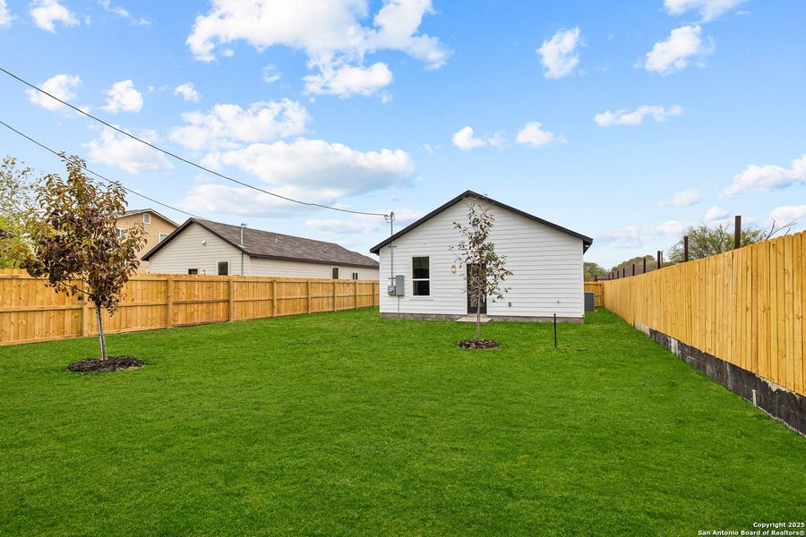 Exterior details and patio area of a home in , San Antonio (Image 26). Exterior details and patio area of a home in , San Antonio (Image 26).