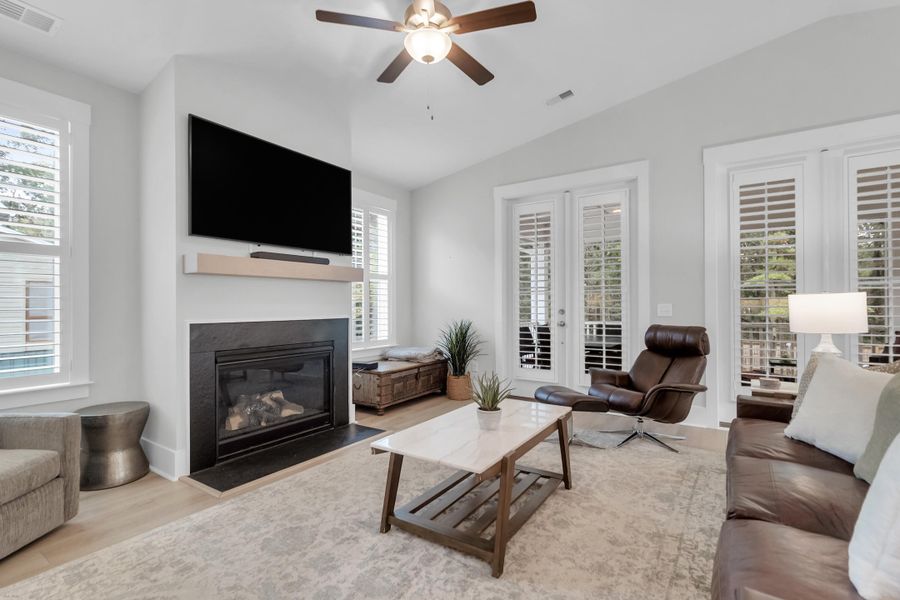 Furnished interior view inside a new home in , Charleston (Image 15).