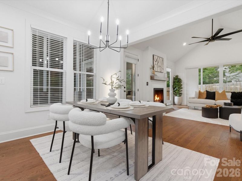 Furnished interior view inside a new home in , Waxhaw (Image 14).