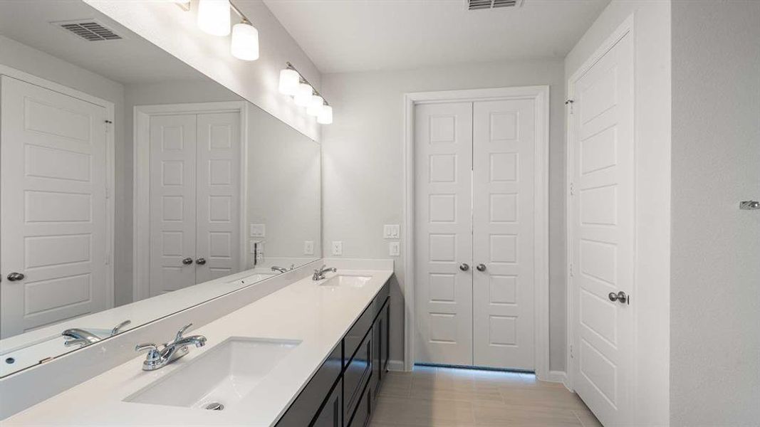 Furnished interior view inside a new home in Devonshire - Reserve 45', Forney (Image 11).