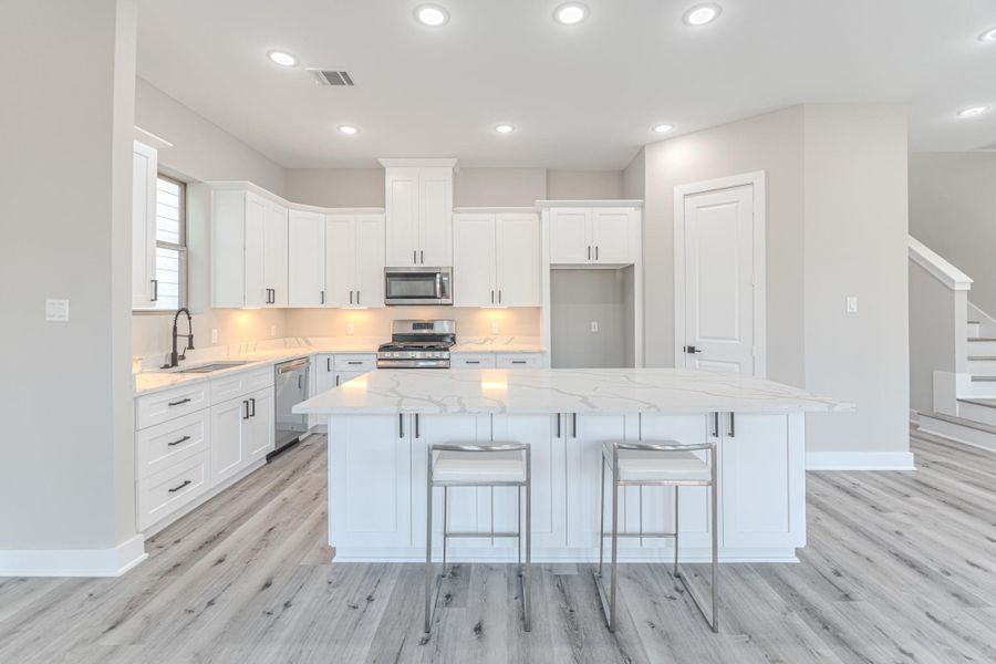 Furnished interior view inside a new home in , Houston (Image 8).
