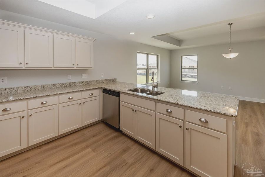 Furnished interior view inside a new home in Emmaline Gardens, Milton (Image 7).