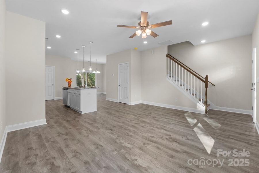 Open floor plan