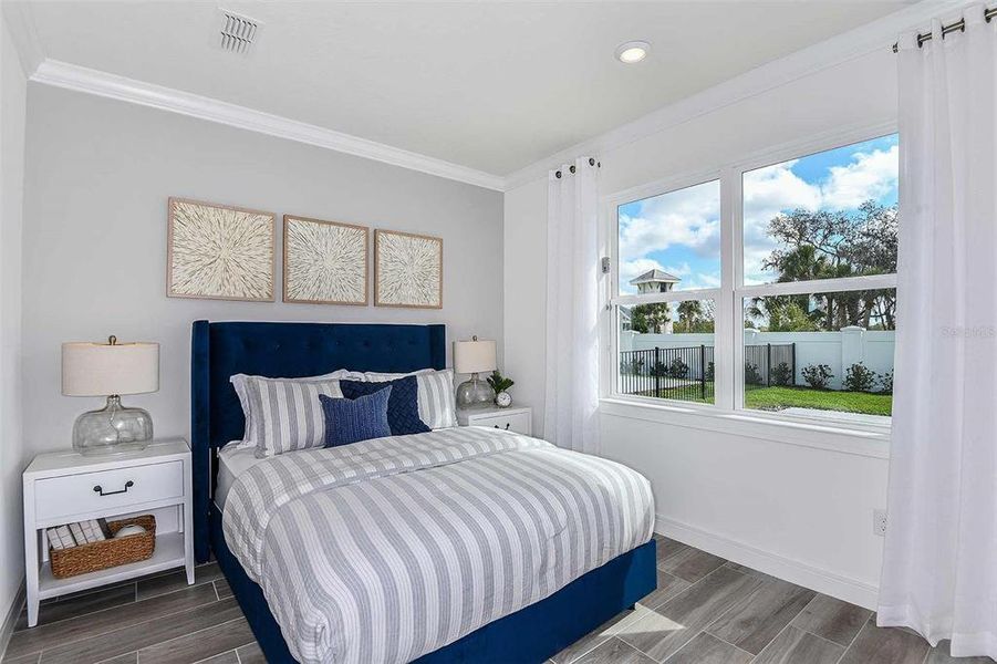 Furnished interior view inside a new home in Del Webb at Viera, Melbourne (Image 8).