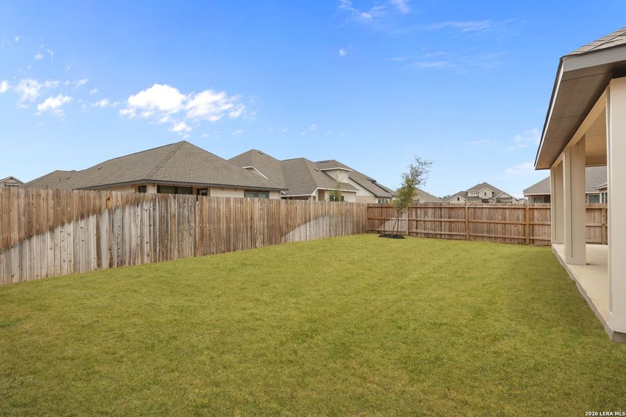 Exterior details and patio area of a home in Megan's Landing, Castroville (Image 18).