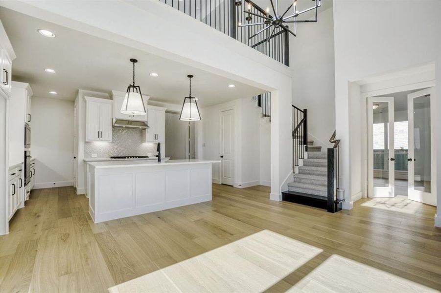 Furnished interior view inside a new home in Ten Mile Creek, Celina (Image 10).
