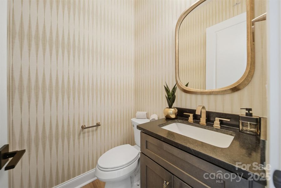 half bath on the main level half bath on the main level