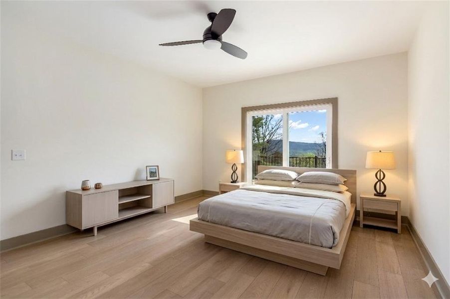 Furnished interior view inside a new home in , Ellijay (Image 30).