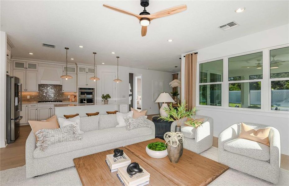 Furnished interior view inside a new home in Spencer Glen, Riverview (Image 18).