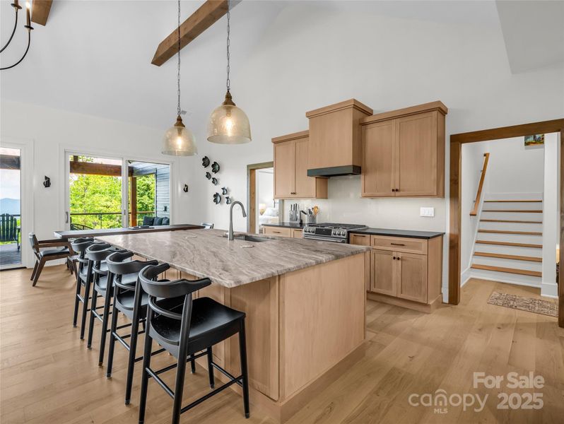 Furnished interior view inside a new home in , Mill Spring (Image 27).