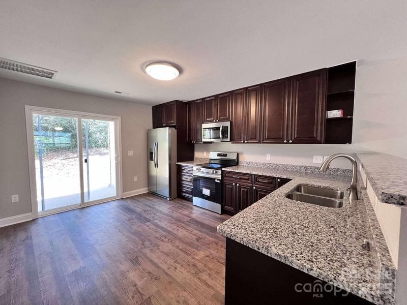 Furnished interior view inside a new home in , Albemarle (Image 2).