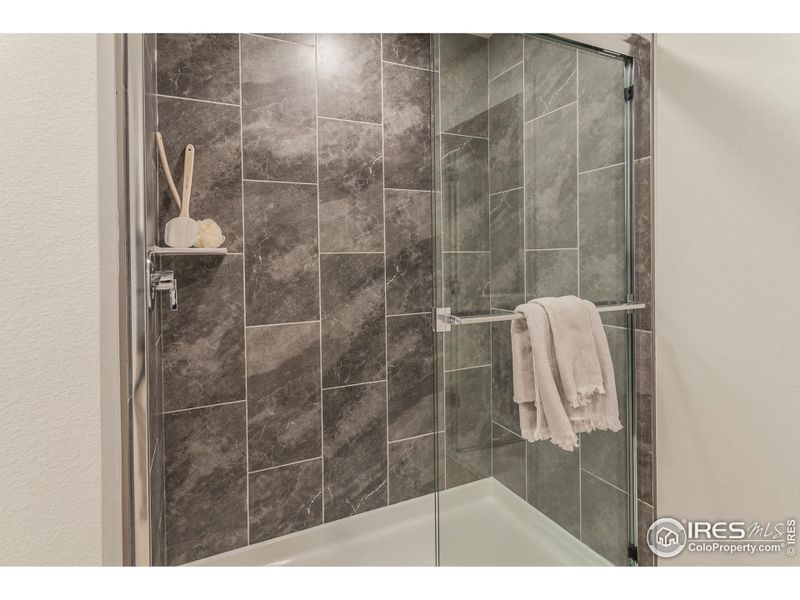 Primary Tiled Shower - PHOTO FROM PREVIOUSLY BUILT HOME