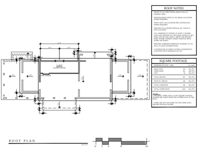 Roof-Plan with Loft