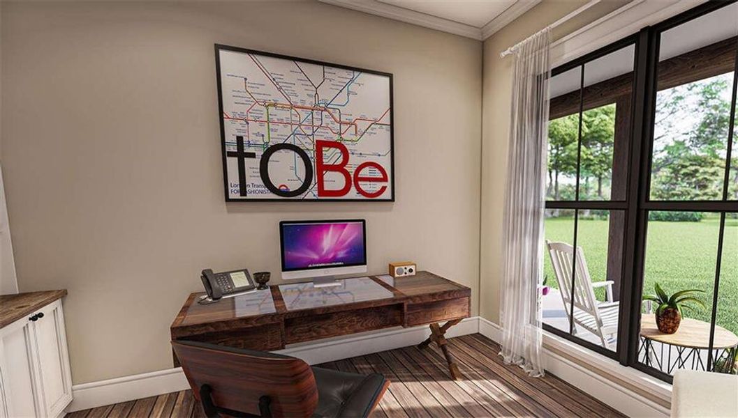 Furnished interior view inside a new home in , Maysville (Image 16).