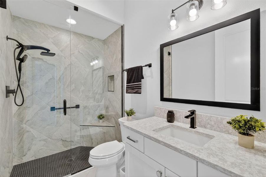 Furnished interior view inside a new home in , The Villages (Image 7).