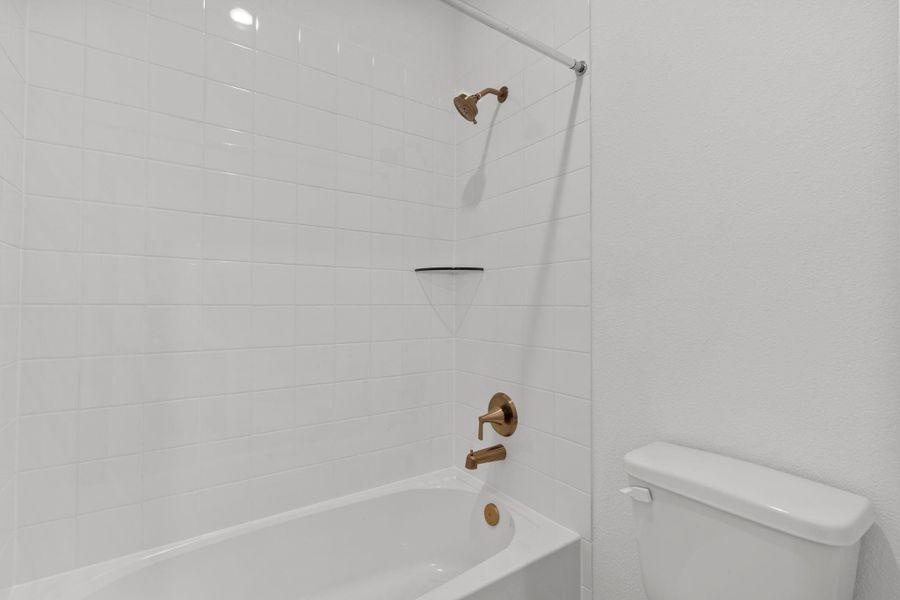 An additional view of your jack and Jill bath