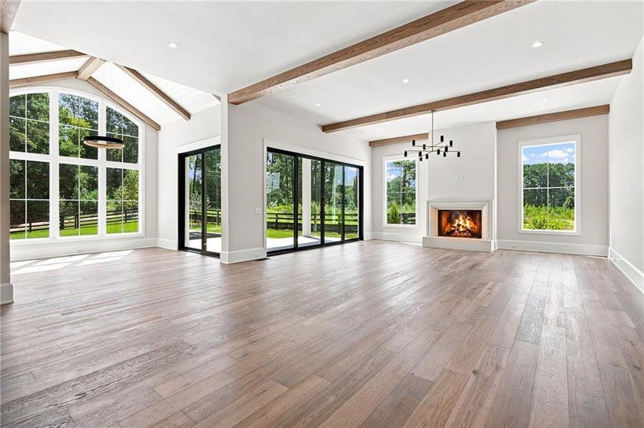 Spacious, unfurnished interior of a new home in , Milton (Image 61).
