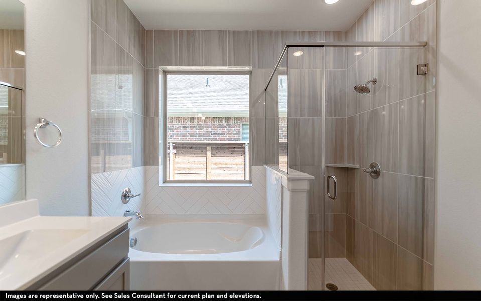 Representative furnished interior of a home built from the Nicklaus by CastleRock Communities in Solterra, Mesquite (Image 9). Representative furnished interior of a home built from the Nicklaus by CastleRock Communities in Solterra, Mesquite (Image 9).