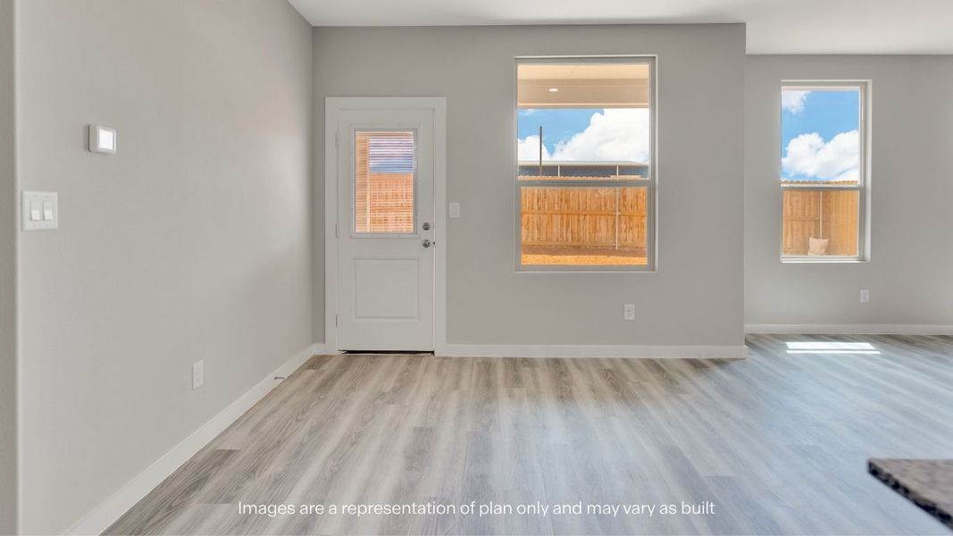 Spacious, unfurnished interior of a new home in Mustang Ridge, Andrews (Image 17). Spacious, unfurnished interior of a new home in Mustang Ridge, Andrews (Image 17).