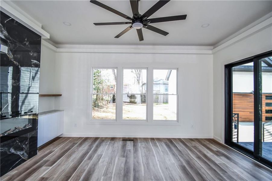 Spacious, unfurnished interior of a new home in , Atlanta (Image 51).