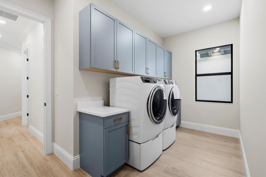 Furnished interior view inside a new home in Seaglass, Wabasso Beach (Image 15).