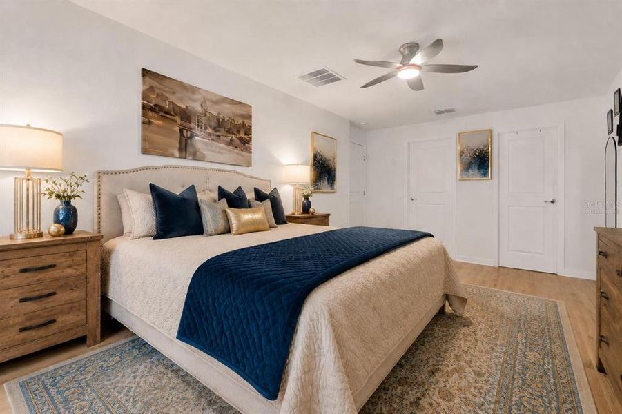 Furnished interior view inside a new home in , Apopka (Image 9). Furnished interior view inside a new home in , Apopka (Image 9).