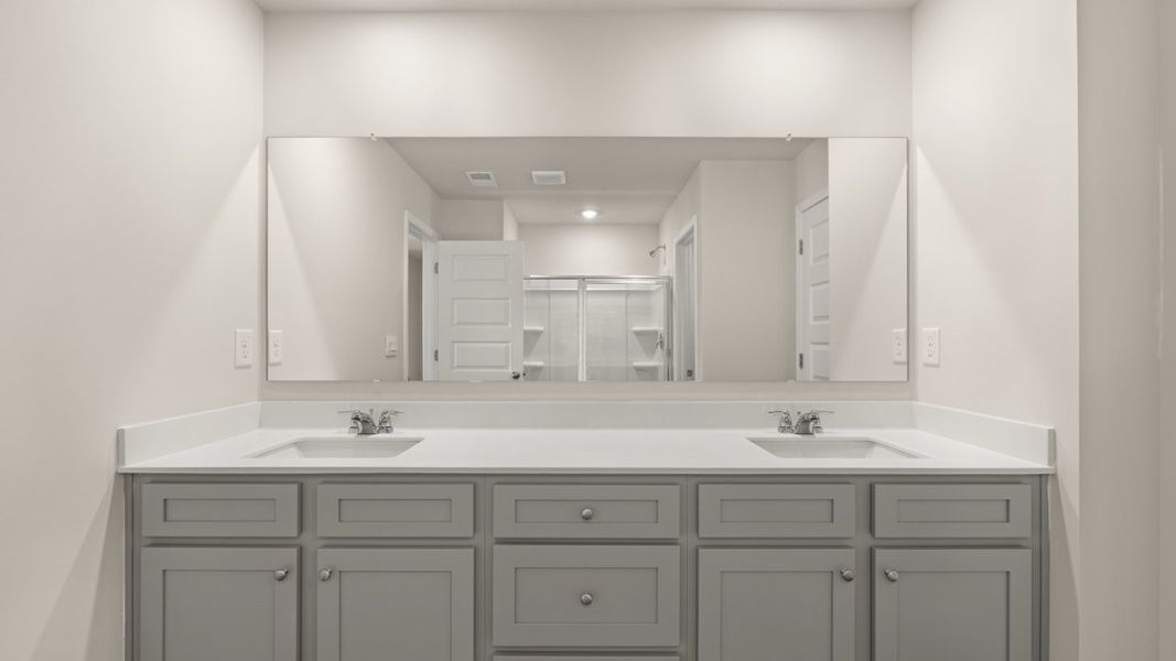 Furnished interior view inside a new home in Brookland Commons, Monroe (Image 10).