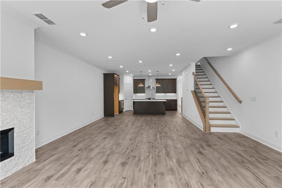 Spacious, unfurnished interior of a new home in Waterhaven, Cumming (Image 26).