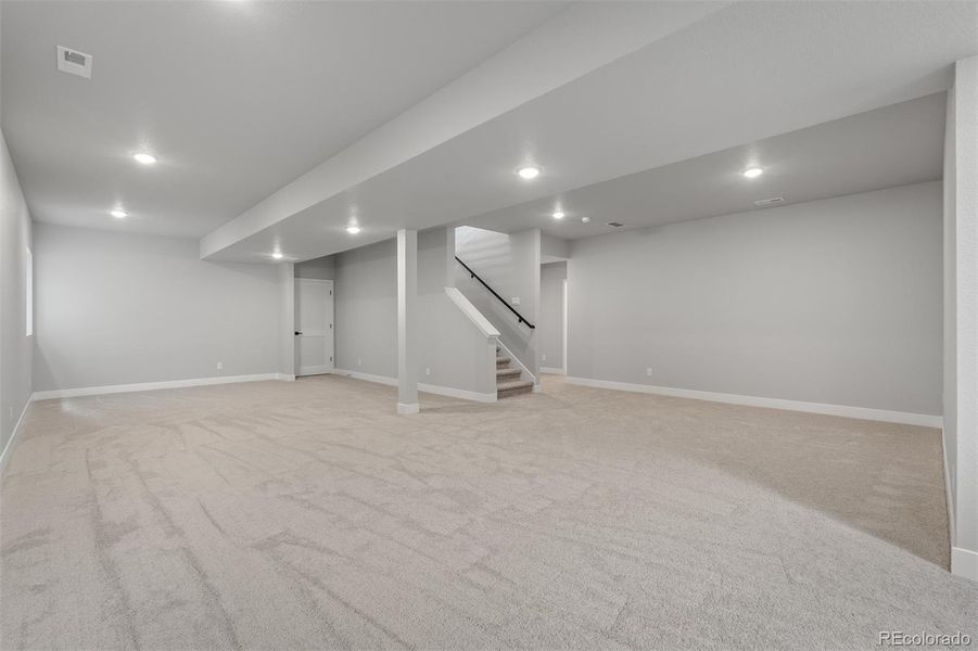 Spacious, unfurnished interior of a new home in Cloverleaf – Mountainview Collection, Monument (Image 31).