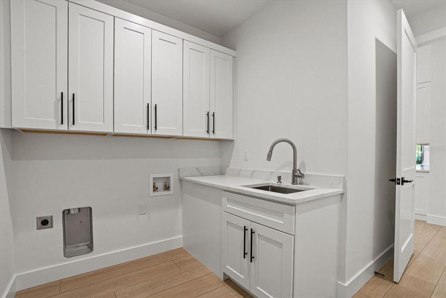 Furnished interior view inside a new home in , Nokomis (Image 10).