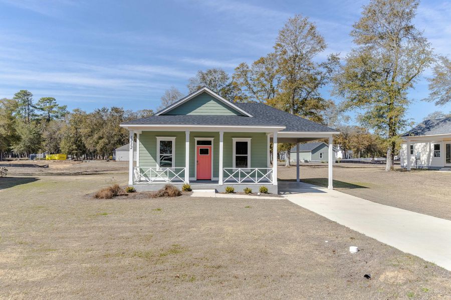 Front exterior of a new home in , Summerton, SC, highlighting curb appeal (Image 2).