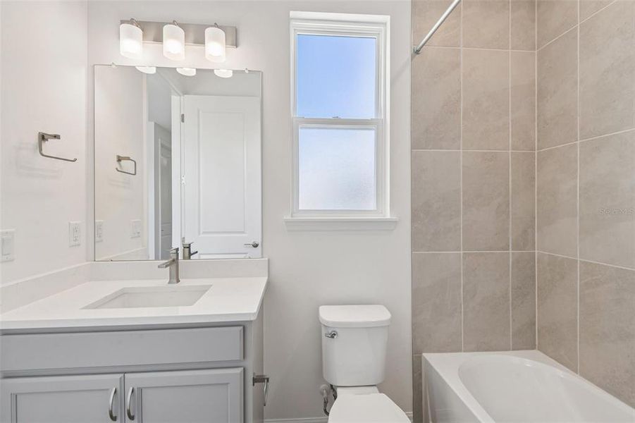 Furnished interior view inside a new home in , San Antonio (Image 12).